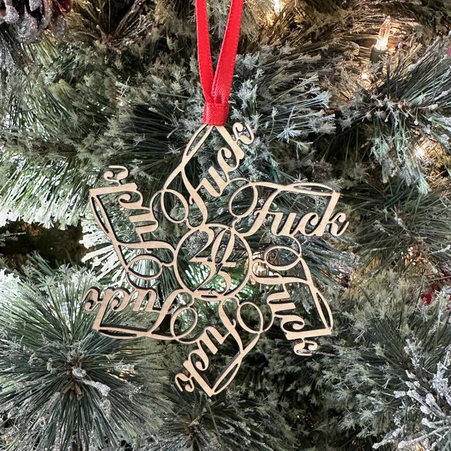 2025 F-Flake Ornament