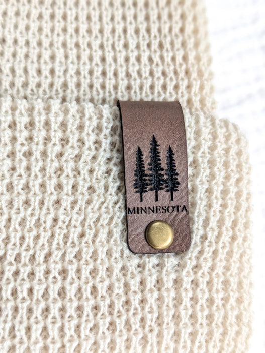 Minnesota Pines Waffle Beanie