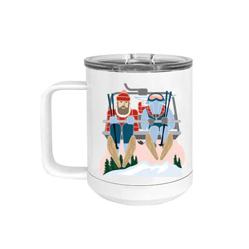 Drinkware | Ski Lift Paul Bunyan + Babe