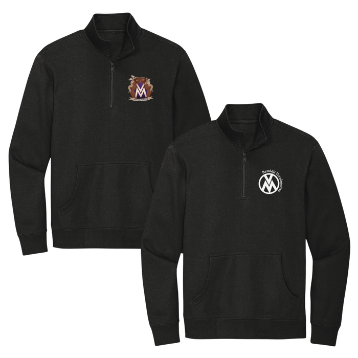 VM 1/4 Zip Crew Sweatshirt | Choice of Logo