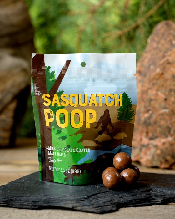 Sasquatch Poop (Chocolate Covered Malt Balls)