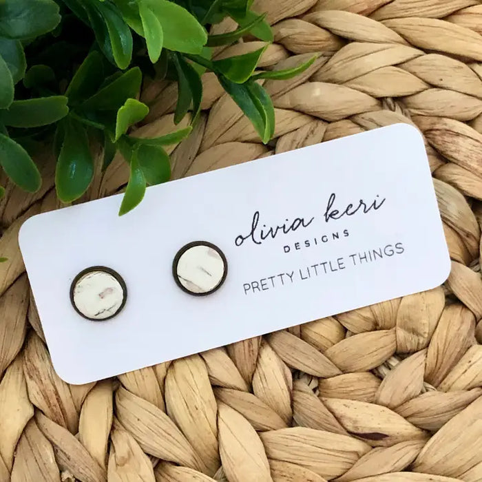 White Birch | Pretty Little Things Studs