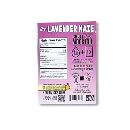 Lavender Haze | Single Serve Craft Mocktail