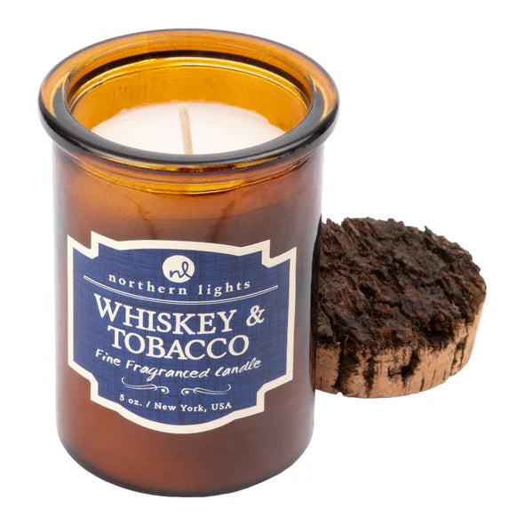Whiskey + Tobacco | Spirits Candle 5 oz.