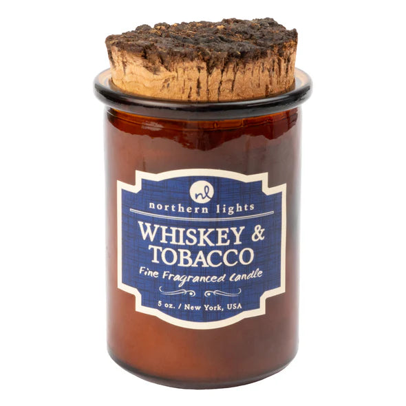 Whiskey + Tobacco | Spirits Candle 5 oz.