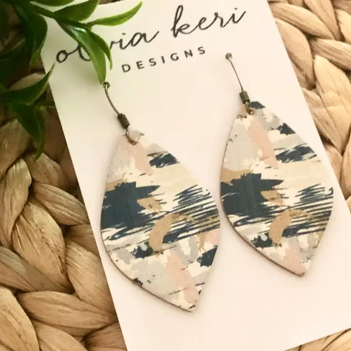 Olivia - Autumn Paintbrush | Earrings