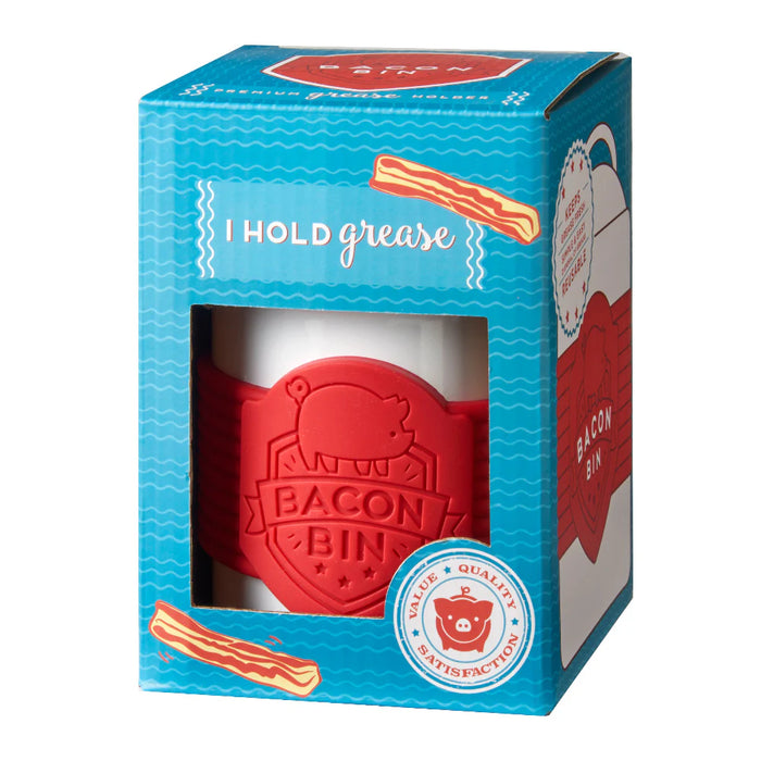 Metal Bacon Bin Grease Holder