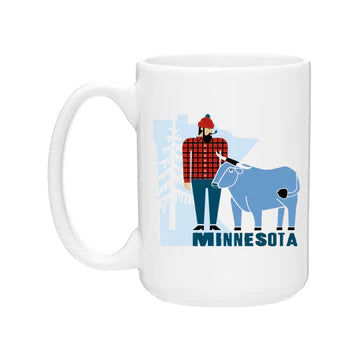 Drinkware | Minnesota Paul Bunyan + Babe