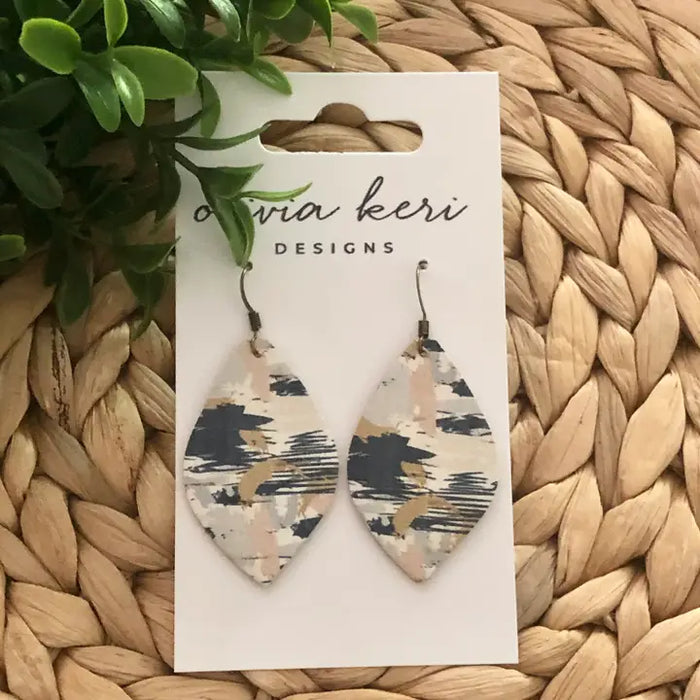 Olivia - Autumn Paintbrush | Earrings