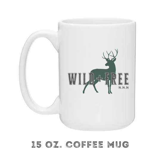 Ceramic Coffee Mug | Wild + Free