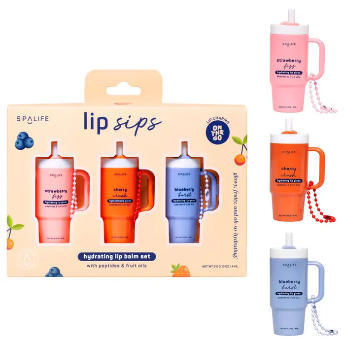 Lip Sips Trio | Lip Balm Set
