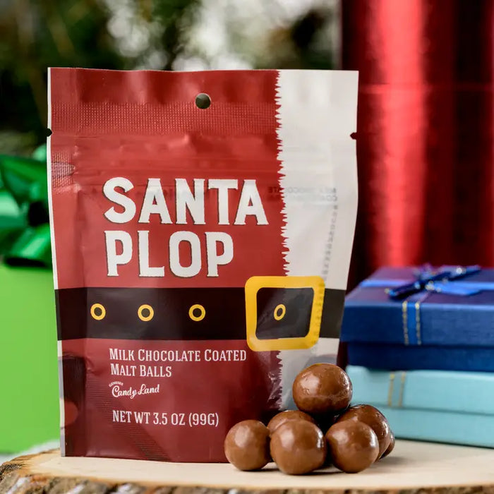 Santa Plop (Milk Chocolate Coated Malt Balls)