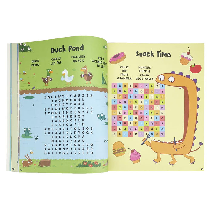 Totally Awesome Word Search Puzzles | Ages 6-9