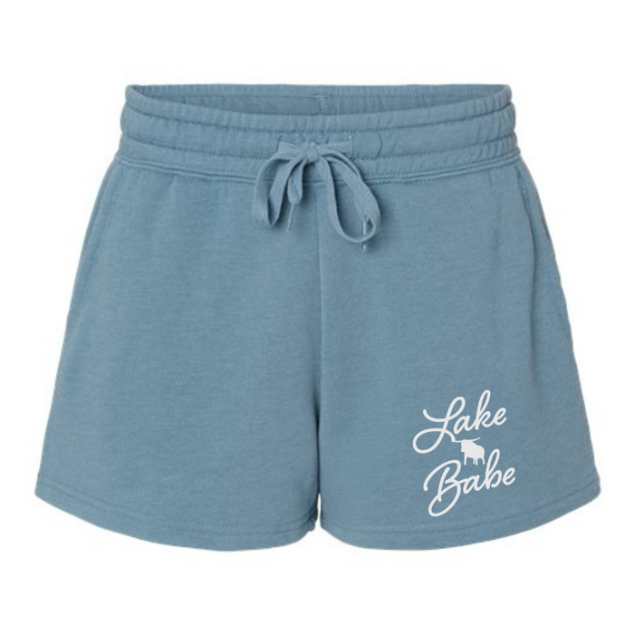 Dusty Blue Lake Babe | Women's Shorts