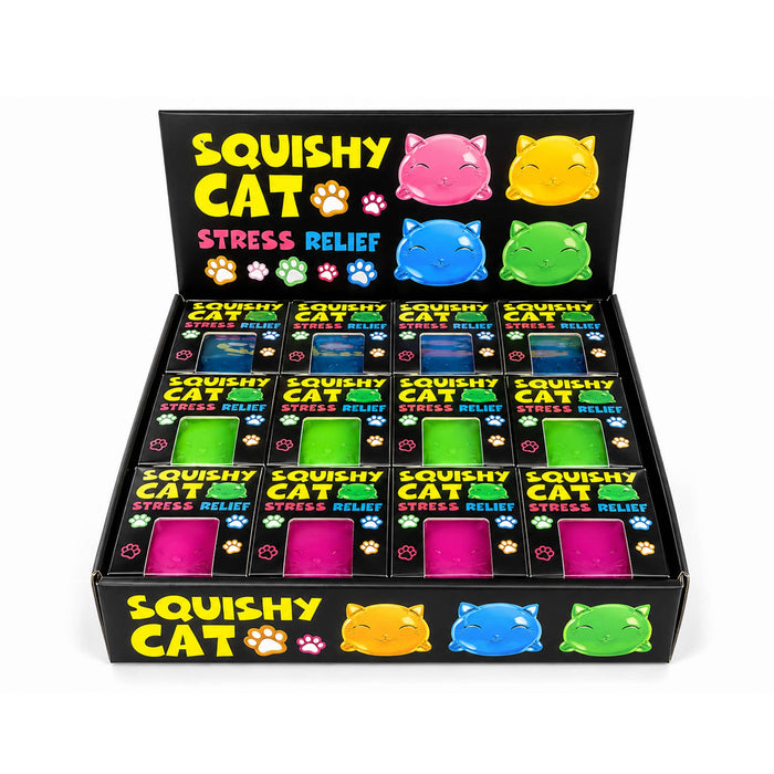 Cat Squishy Stress Ball Sensory Fidget Toy