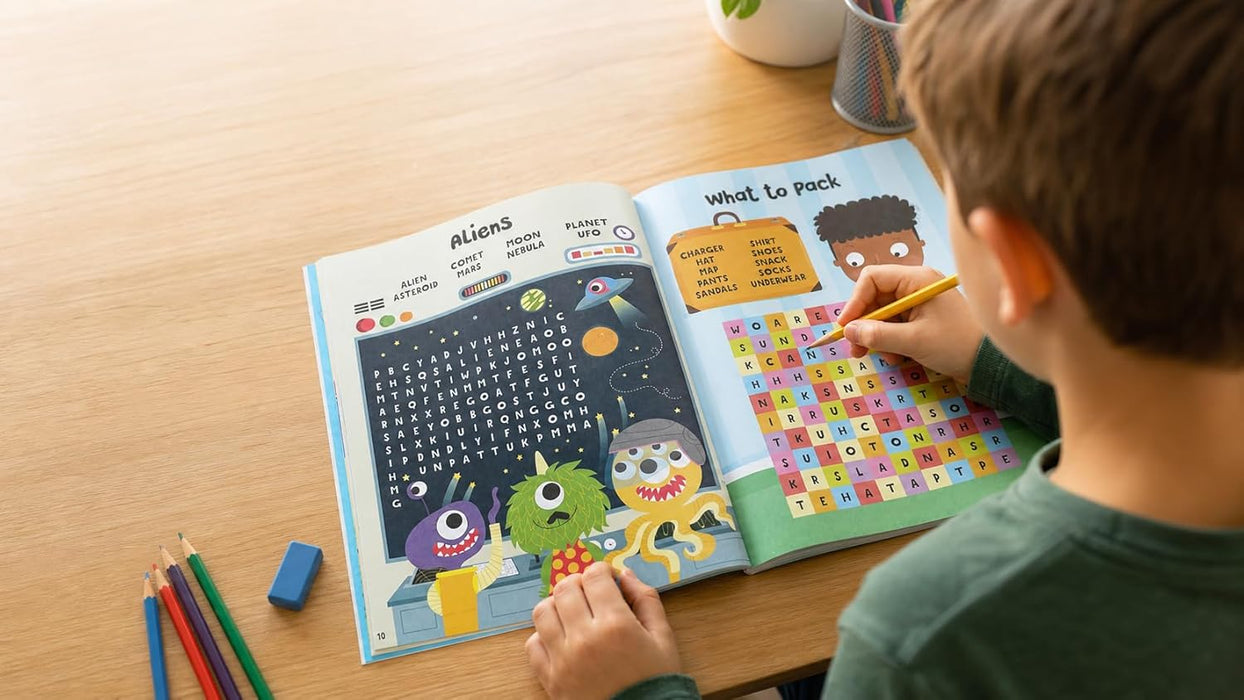 Totally Awesome Word Search Puzzles | Ages 6-9