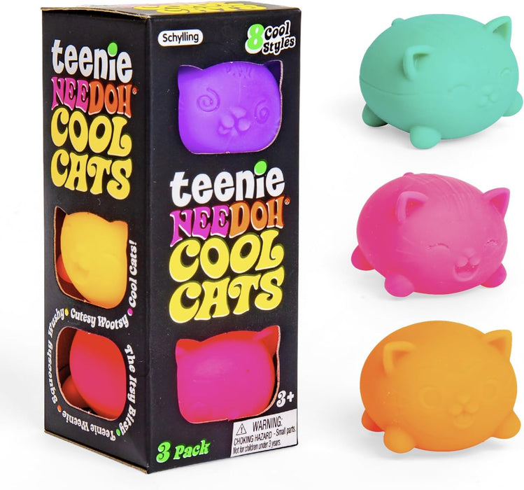 NeeDoh Teenie Cool Cat | Sensory Toy