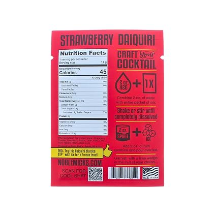 Strawberry Daiquiri | Single Serve Craft Cocktail