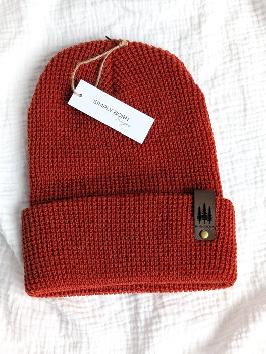 Minnesota Pines Waffle Beanie