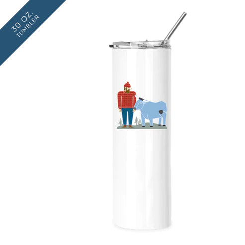 Drinkware | Classic Paul Bunyan + Babe