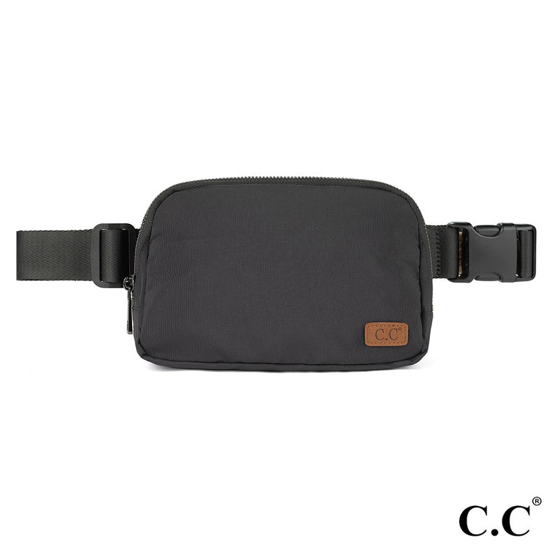 Waterproof CC Belt Bag | Black
