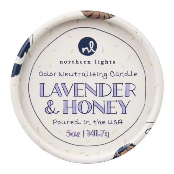 Odor Neutralizing Candle | Lavender + Honey