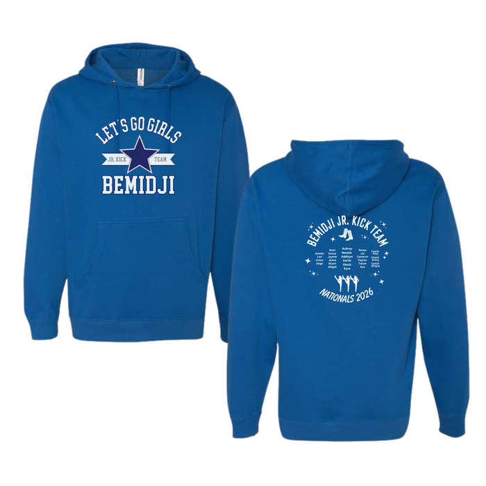 Bemidji Kick Team 2026 | Midweight Hoodie