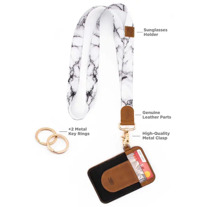Marble | Neck Lanyard