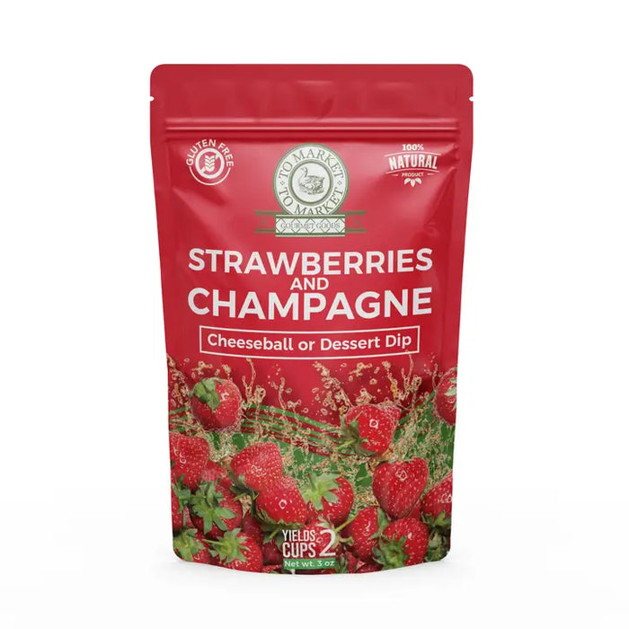 Strawberries & Champagne | Cheeseball or Dessert Dip