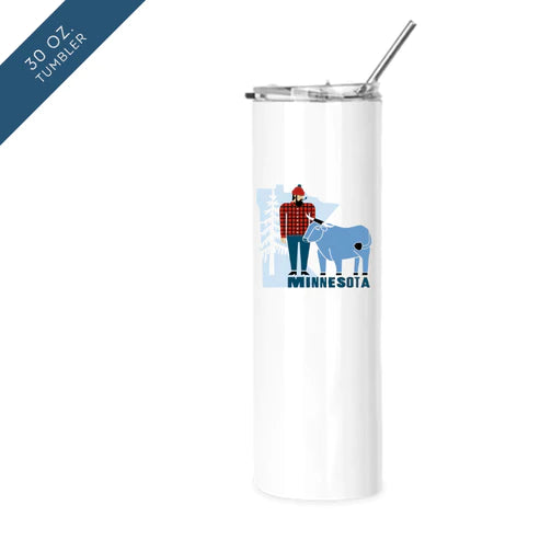 Drinkware | Minnesota Paul Bunyan + Babe
