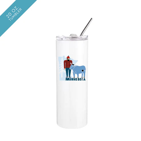 Drinkware | Minnesota Paul Bunyan + Babe
