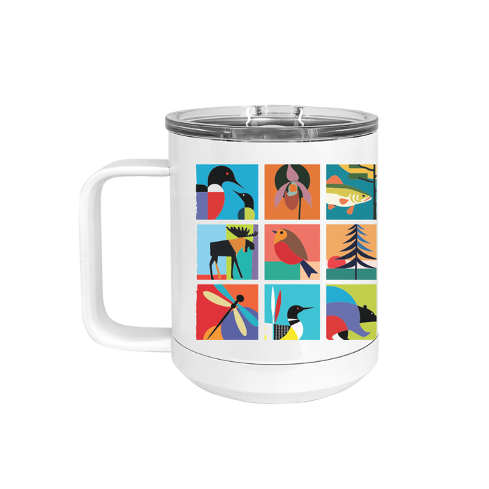 Drinkware | Wildlife Collage
