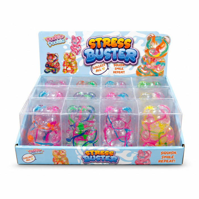 Colorful Gummy Bear Squishy Sensory Squeeze Toy