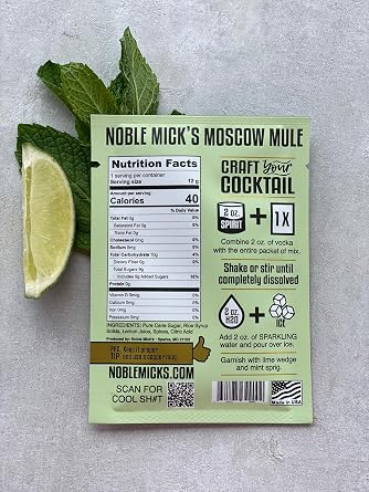 Moscow Mule | Single Serve Craft Cocktail