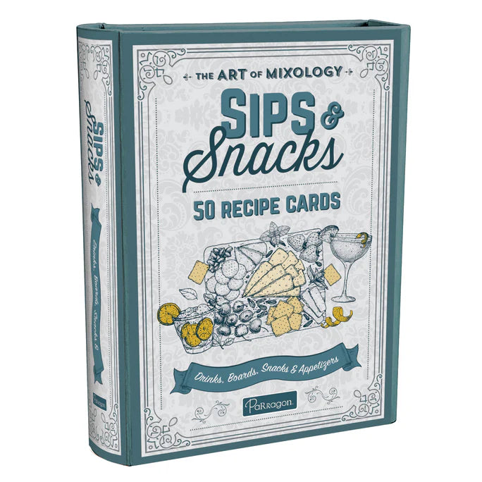 Sips + Snacks | 50 Recipe Cards