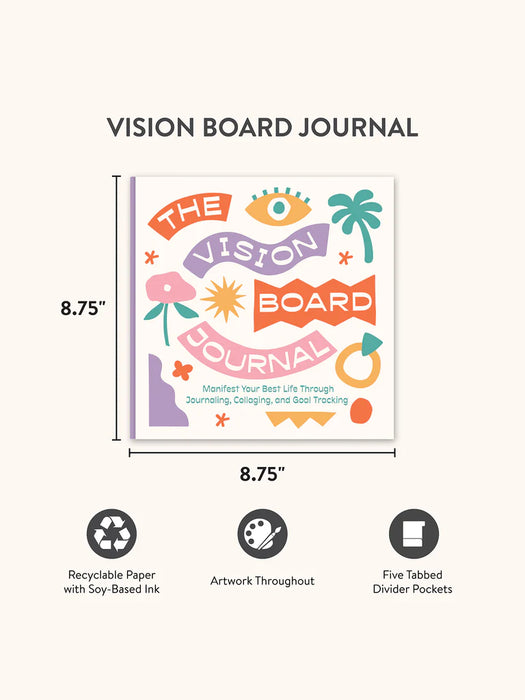 The Vision Board Journal | Guided Journal