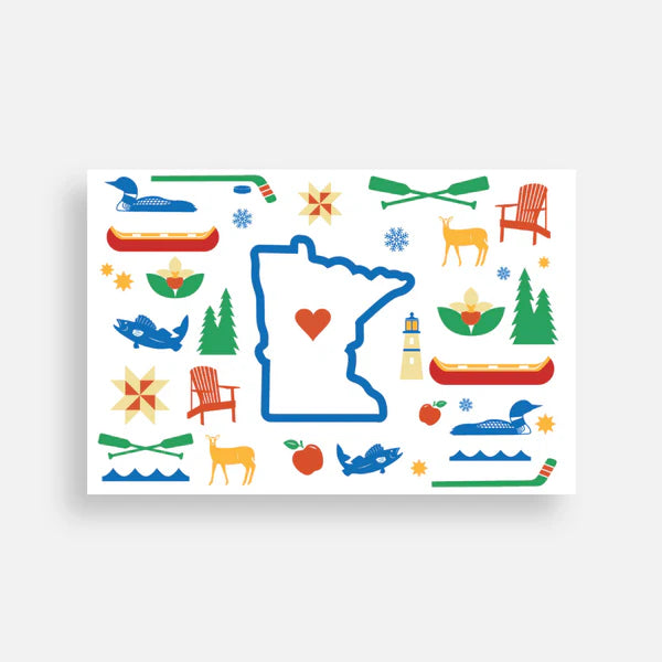 MN Love Icons | Postcard