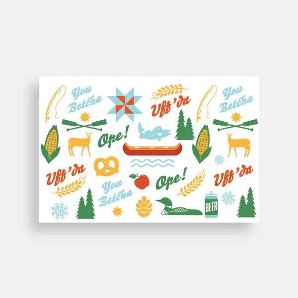 Midwest Icons | Postcard