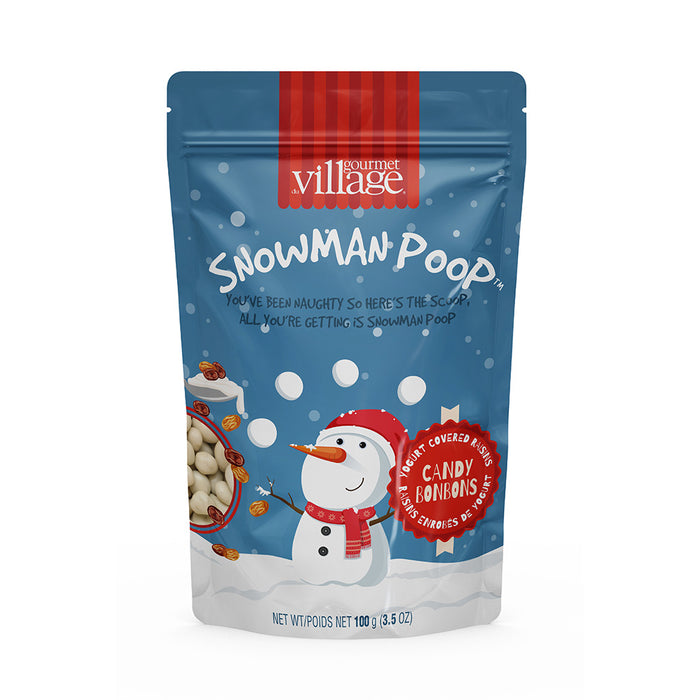 Snowman Poop Candy | Yogurt Covered Raisins