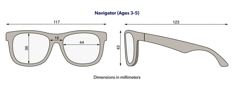 Original Navigator | Variety of Colors | Baby/Toddler Sunglasses