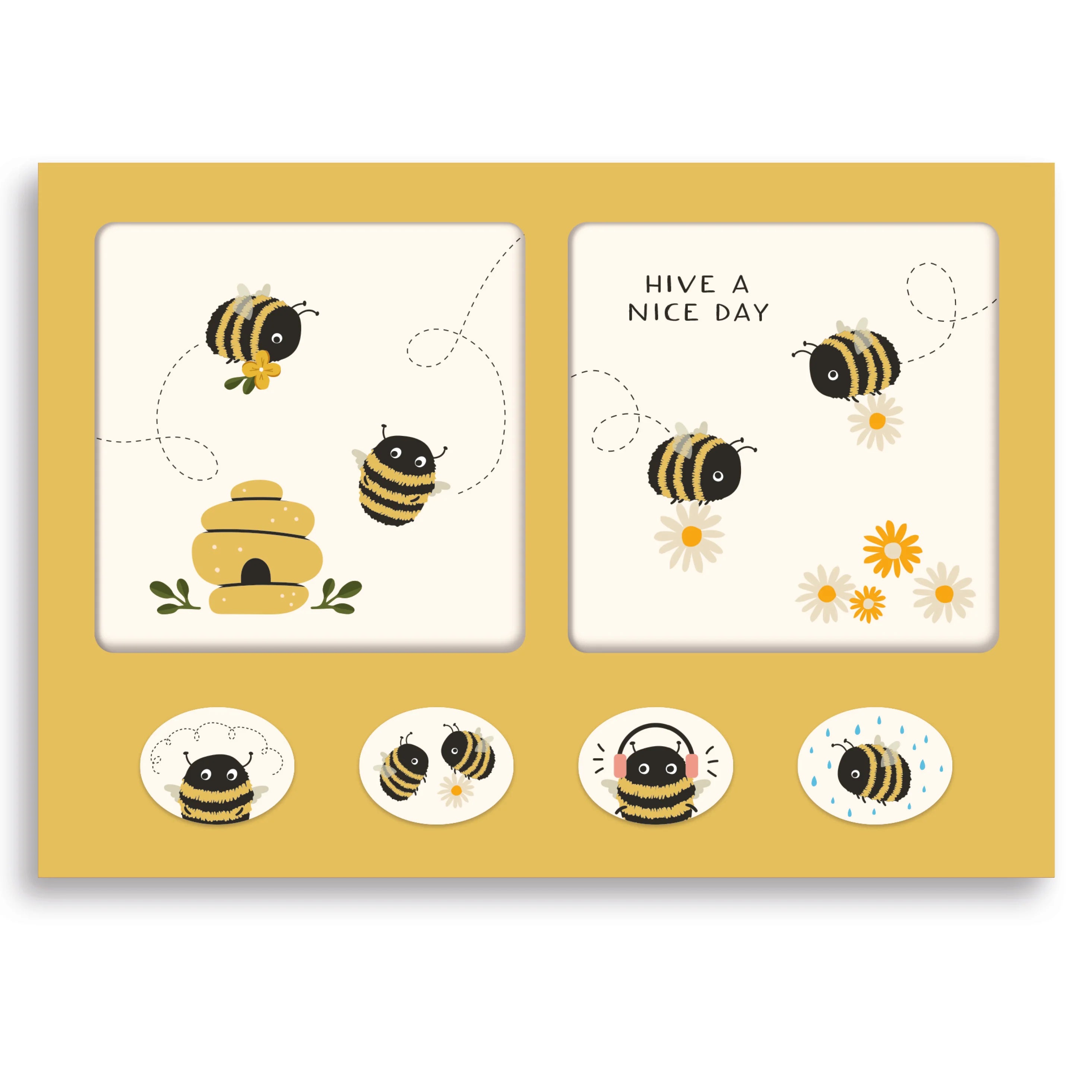 Buzzy Bees - Mini Notecard Set
