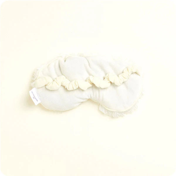 Cream Warmies Eye Mask