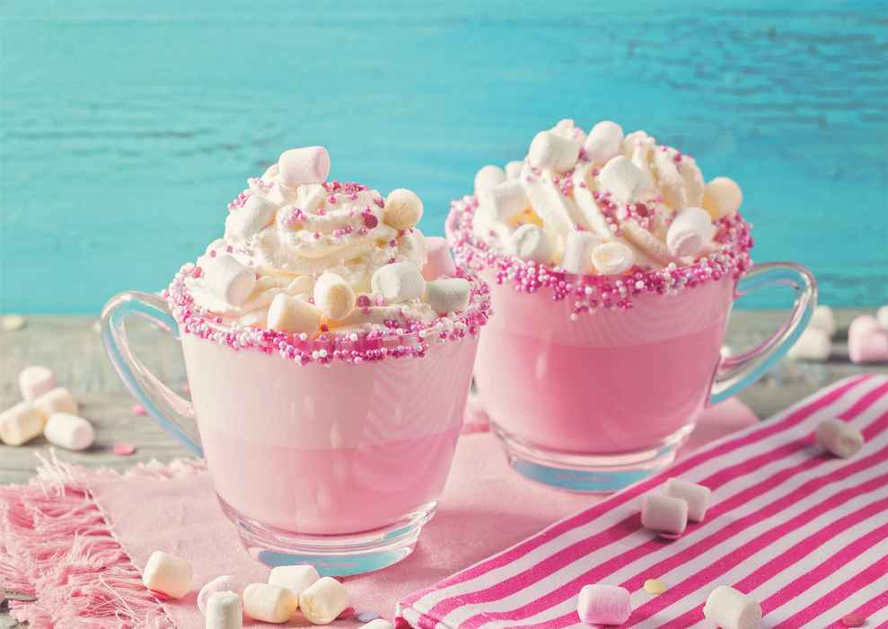 Unicorn Pink Hot Chocolate | Single Serving