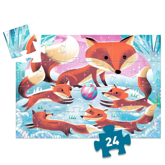 Silhouette Ginger LIttle Fox | 24 pc Puzzle