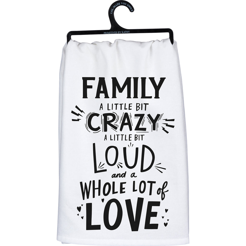 Family A Whole Lot of Love - Dish Towel
