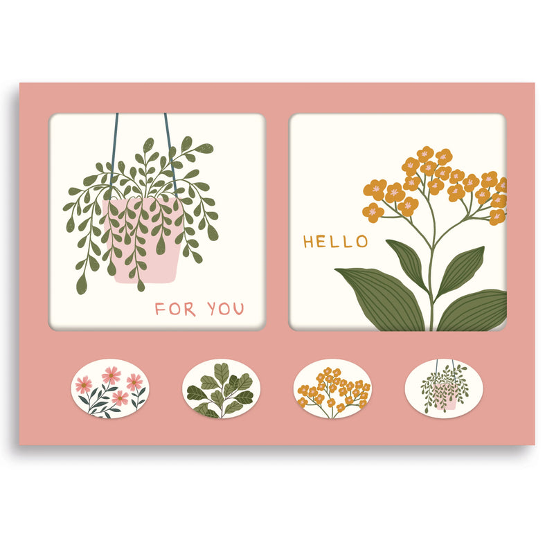 Floral Notes - Mini Notecard Set