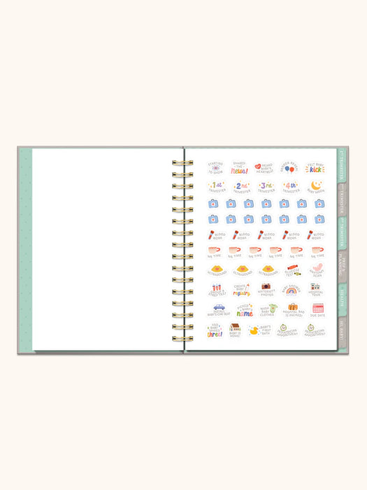 Countdown to Baby | Pregnancy Planner + Journal