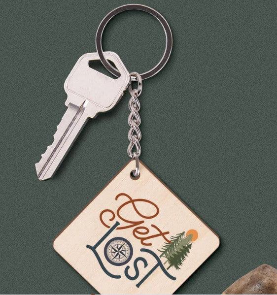 Get Lost - Key Chain