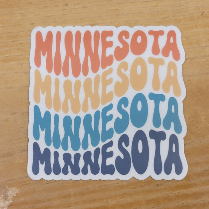 Groovy Minnesota - Decal