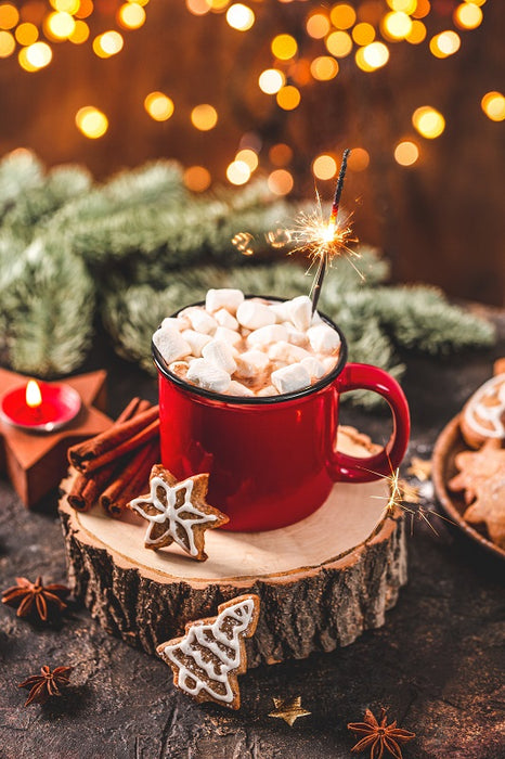 Santa Double Truffle Hot Chocolate | Single Serving